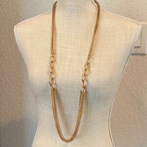 Elegant NY Gold Tone Necklace